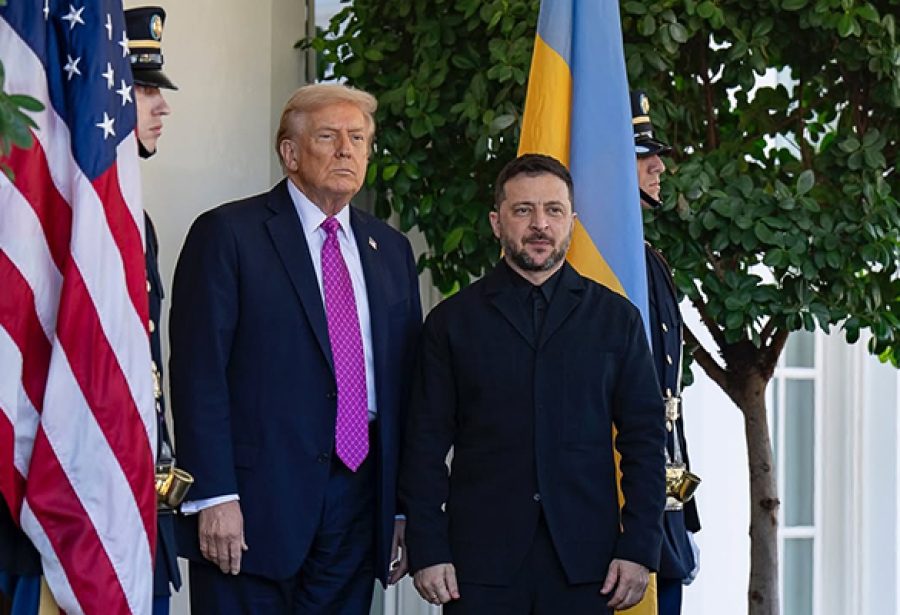 Zelenski fala em bom momento para fim da Guerra da Ucrânia no 3º encontro com Trump na Casa Branca