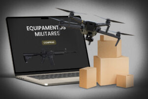 Fardas do CV: como faccionados compram camuflados e armas na internet