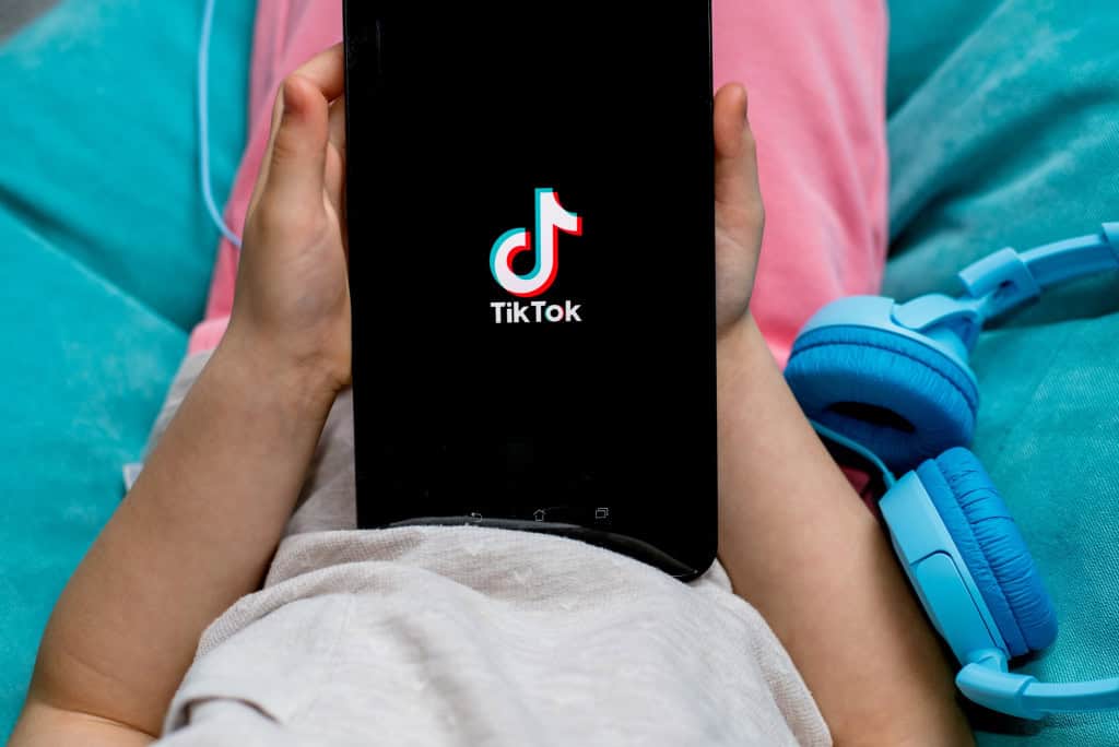tiktok crianca