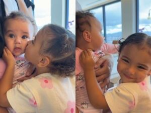 Amor de irmã! Mavie e Mel encantam em momento fofo compartilhado por Bruna Biancardi