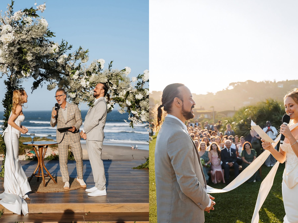 Reprodução Instagram Gabriel O Pensador/ montagem Reprodução Instagram Gabriel O Pensador/ montagem