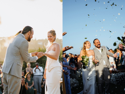 Gabriel O Pensador se casa em cerimônia intimista à beira-mar em Santa Catarina
