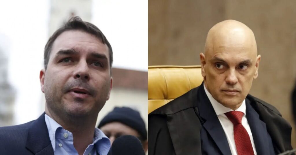 Aliados veem Flávio na mira de Moraes com prisão de Bolsonaro e ensaio de candidatura a presidente