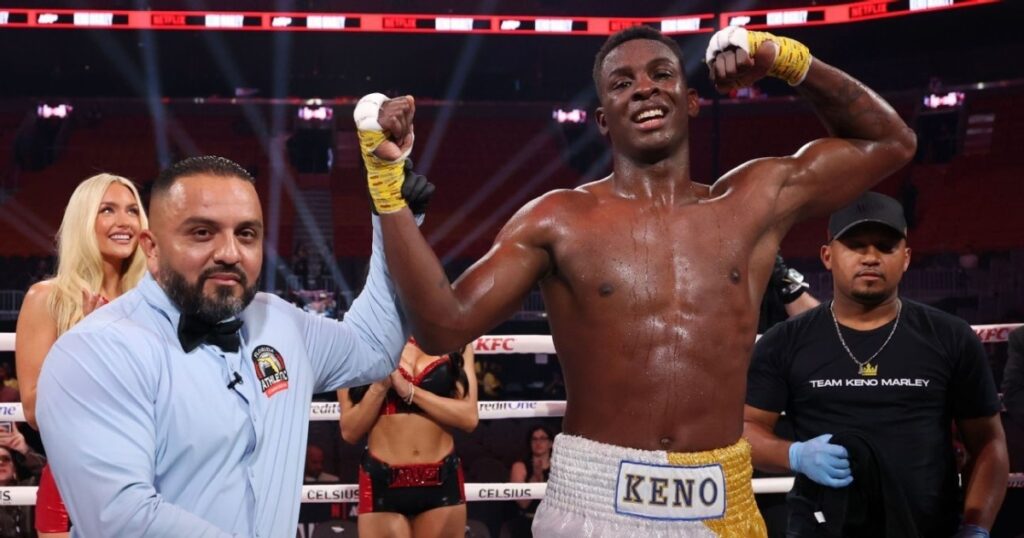 Baiano Keno Marley vence Diarra Davis Jr na estreia como boxeador profissional em Miami