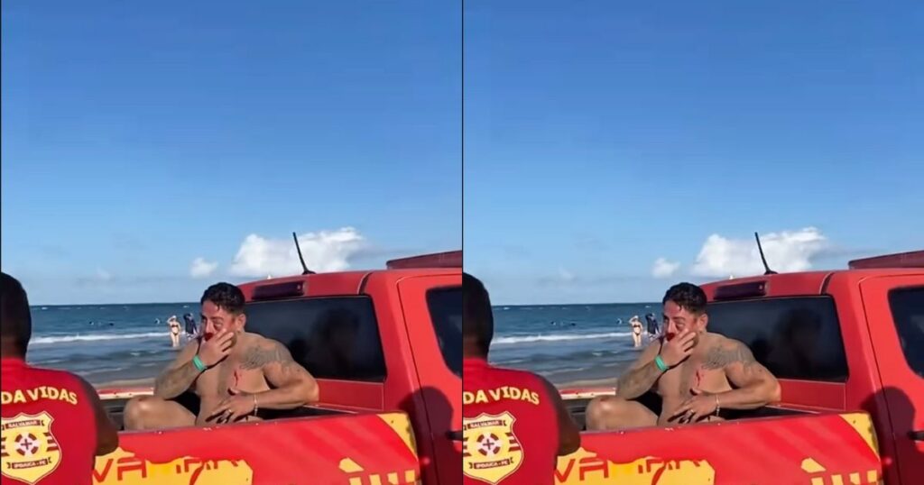 Conflito entre turistas e barraqueiros causa tumulto em Porto de Galinhas, em Pernambuco