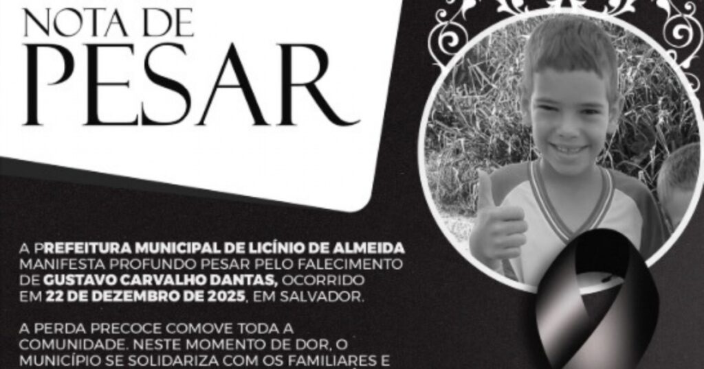 Criança morre após choque elétrico em decoração natalina de praça no interior da Bahia