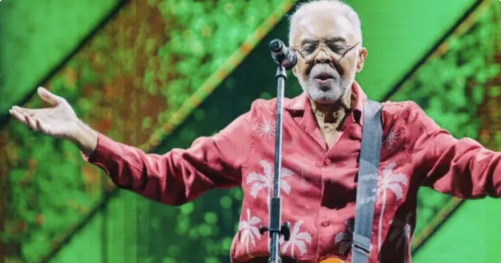 Gilberto Gil anuncia show em Salvador para ajudar na campanha 'Fica Gamboa'; saiba data