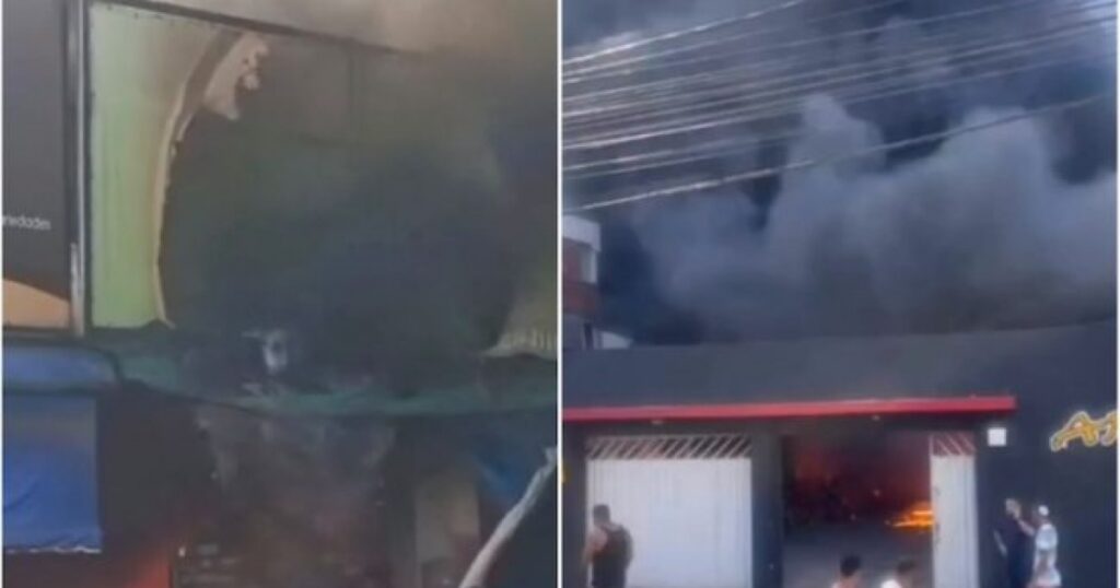 Incêndios destroem lojas em Ubaitaba e Itabuna neste domingo