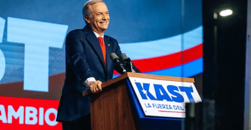 Kast vence Presidência do Chile, e país volta à direita em uma versão trumpista