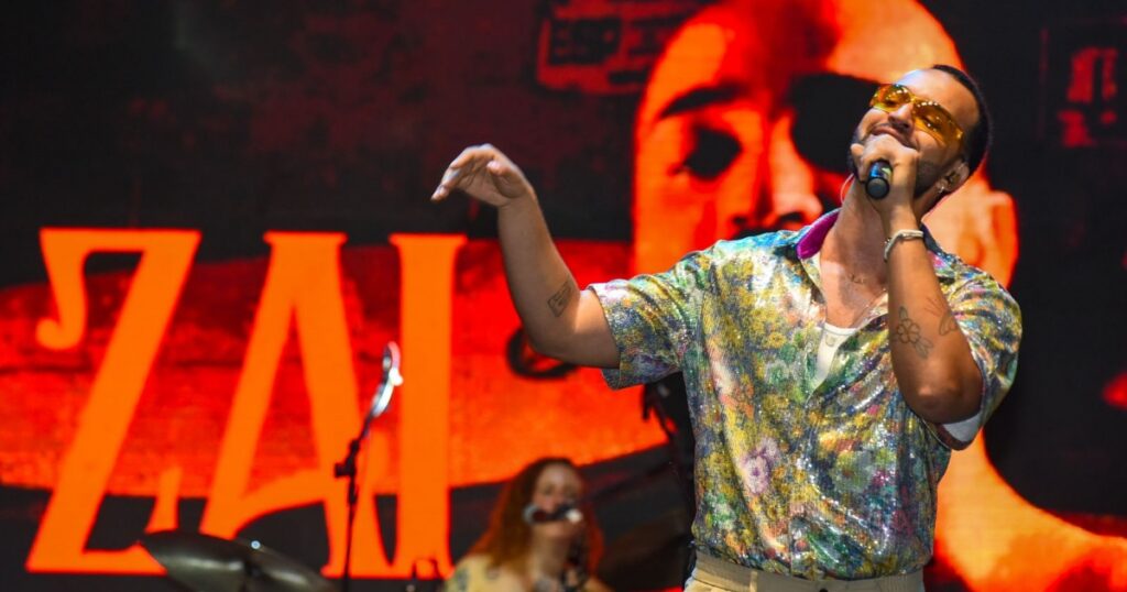 Zai emociona público com show intimista no Palco Brisa da Virada Salvador