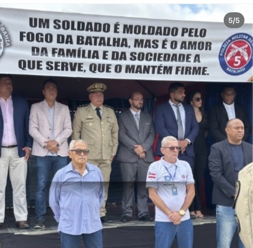 Formatura de 33 novos soldados do 5º BPM em Euclides da Cunha