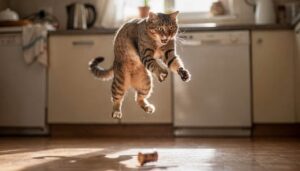 A razão biológica para o medo repentino que os gatos sentem ao ver pepinos