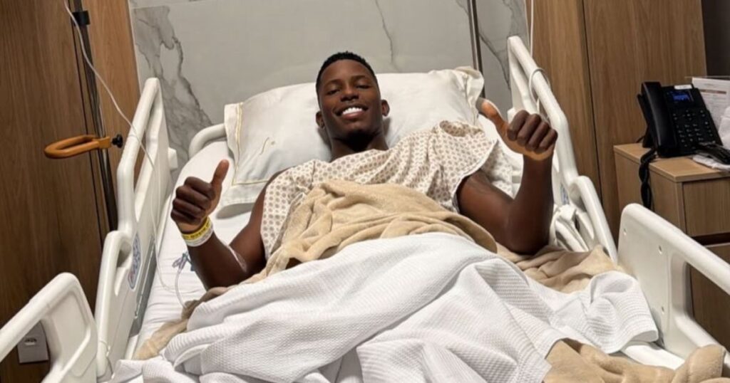 Após sofrer lesão ligamentar, Ruan Pablo passa por cirurgia no tornozelo