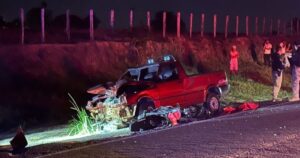 Adolescente de 13 anos morre em acidente entre moto e picape na BR-420, em Jaguaquara