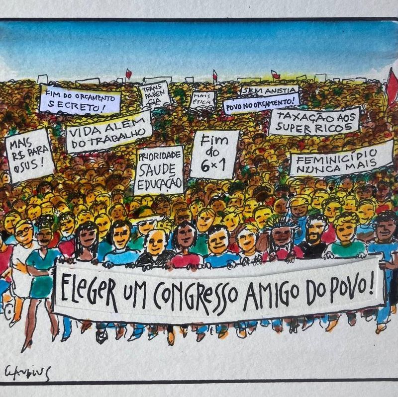 Campanha defende 'Congresso amigo do povo' nas eleições deste ano