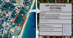 Família de Daniel Vorcaro é denunciada por construir obra irregular em beach club em Arraial d’Ajuda, na Bahia