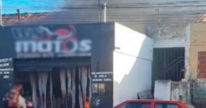 Incêndio atinge oficina de motocicletas em Brumado