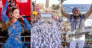 Ivete Sangalo mantém acordo com Bell e Filhos de Gandhy e abre desfile na Barra na segunda de Carnaval