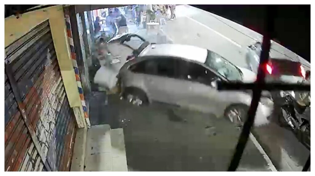 Motorista embriagado é preso após atropelar três pessoas na Zona Leste