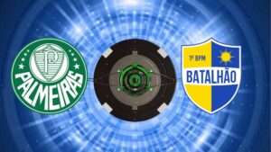 Palmeiras x Batalhão: onde assistir e horário do jogo da Copinha