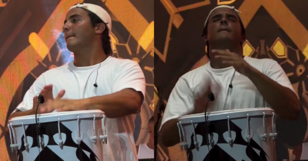 VÍDEO: Marcelo Sangalo faz participação em show da Timbalada em Salvador