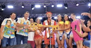 Barreiras Folia 2026: Entrega da chave a Corte Momesca abre o maior Carnaval do interior da Bahia