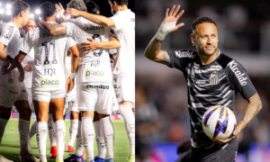 Com brilho de Gabigol e volta de Neymar, Santos atropela Velo Clube e garante vaga no mata-mata por 6×0