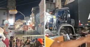 Empresa envolvida em acidente que atingiu museu no Centro de Salvador foi alvo de questionamentos do MP-BA em contratação no interior em 2024