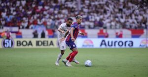 Kike Oliveira celebra "caráter e entrega" do Bahia no empate frente ao Fluminense