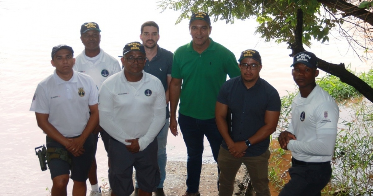 Marinha do Brasil realiza vistoria para construção de nova ponte em Barreiras