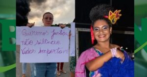 Protestos por justiça travam a BA-046 após assassinato de estudante de biomedicina em Muniz Ferreira