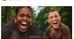 Trump publica vídeo racista em que Obama e Michelle são retratados como macacos