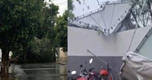 Ventos fortes provocam estragos em cidade do Sudoeste baiano