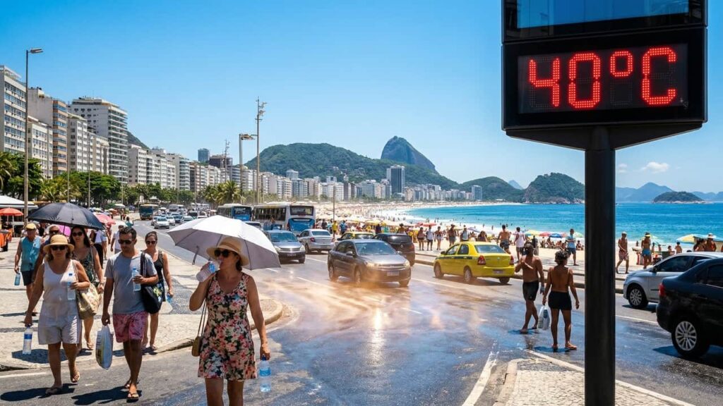 Queridinha dos turistas muda horários de aulas e comércio após calor perto de 40°C