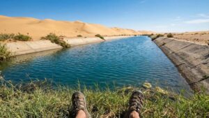 Um rio surgiu no deserto e o motivo vai além da engenharia