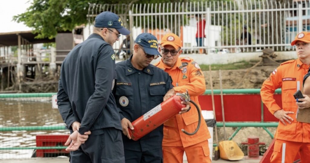 MP-BA vistoria terminais e embarcações em Porto Seguro e Santa Cruz Cabrália