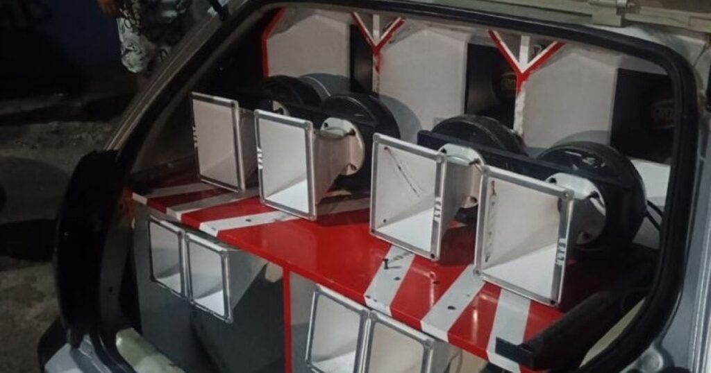 PM realiza Operação Combate ao Paredão e apreende automóvel irregular