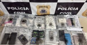 Três são presos por tráfico de drogas durante operação na região de Feira de Santana