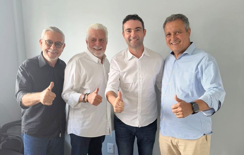 Wagner e Rui intensificam agendas conjuntas pelo interior da Bahia e participam de inauguração de UBS em Belo Campo