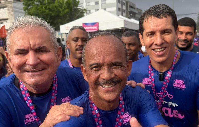 Zé Cocá participa em Camaçari de 1º evento após ser confirmado na vice de ACM Neto