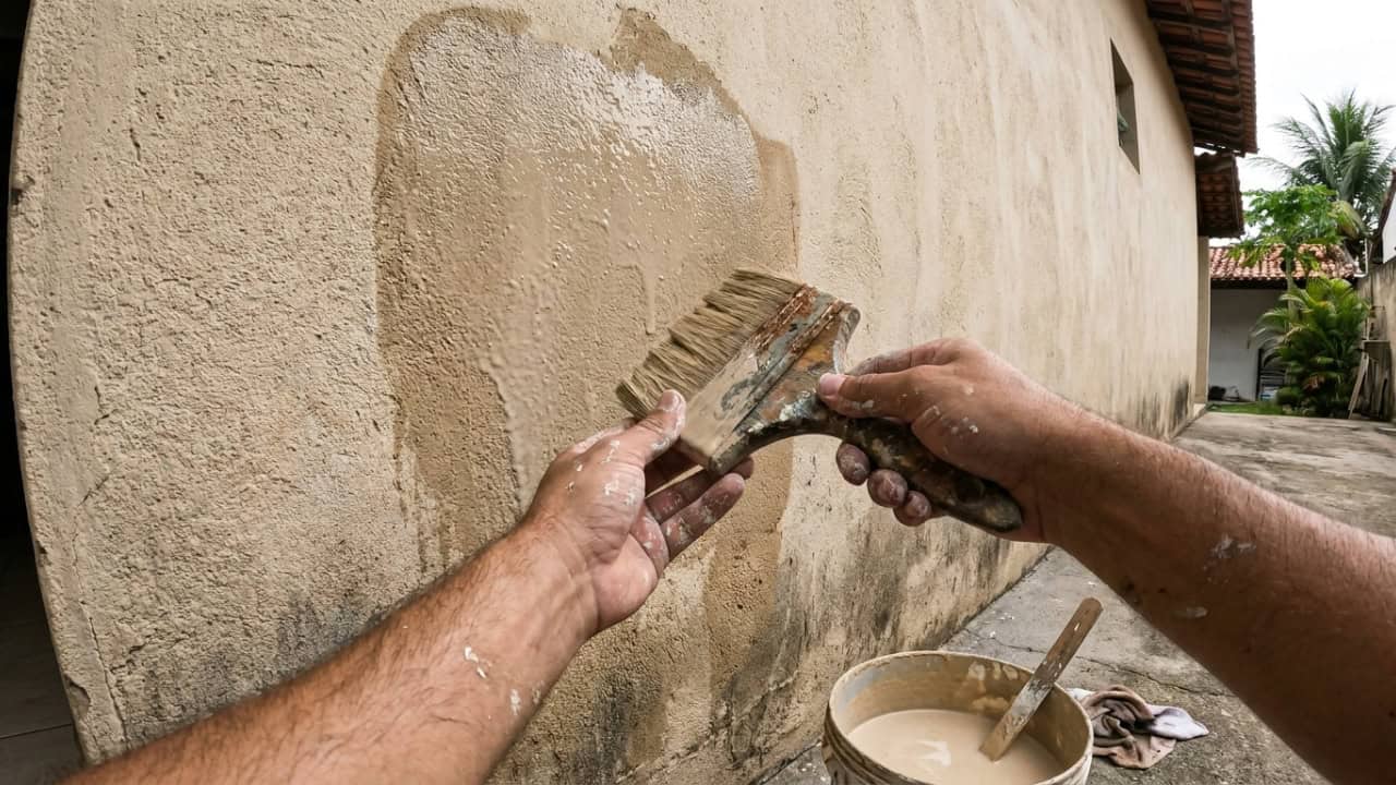 Não é tinta comum: a solução caseira que protege paredes externas da chuva e evita infiltrações