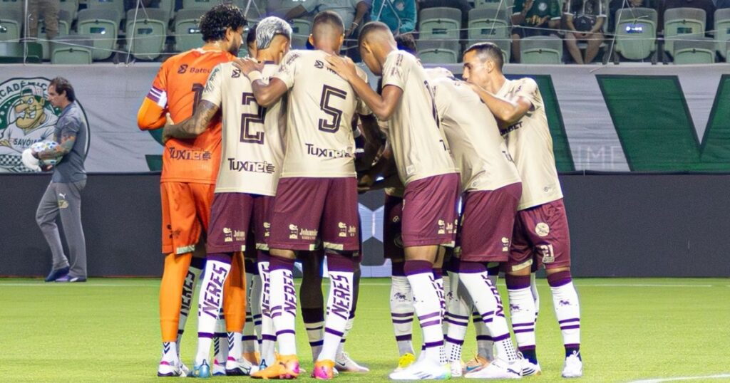 Com um a menos, Jacuipense perde para o Palmeiras no Allianz pelo jogo de ida da Copa do Brasil