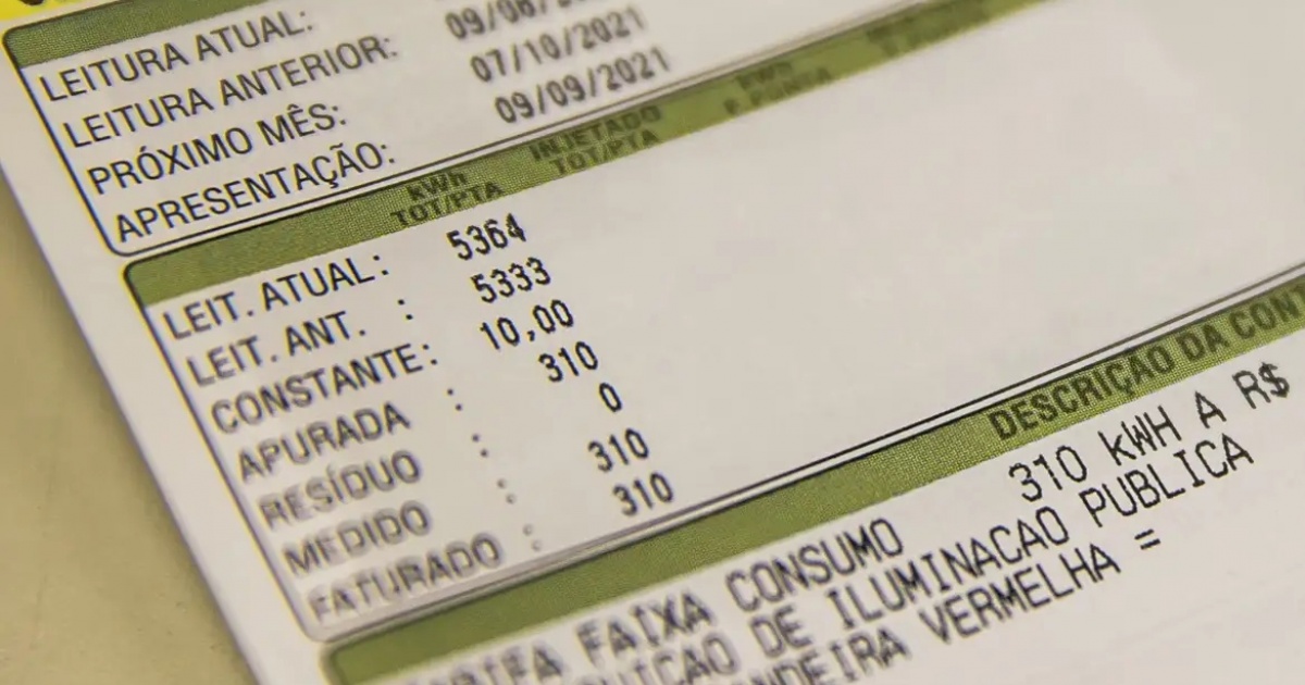 Aneel anuncia define bandeira amarela para o mês de maio e conta de luz ficará mais cara