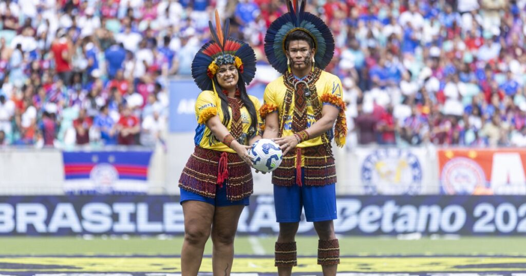 Bahia promoverá ações em apoio aos povos indígenas em jogo contra o Flamengo