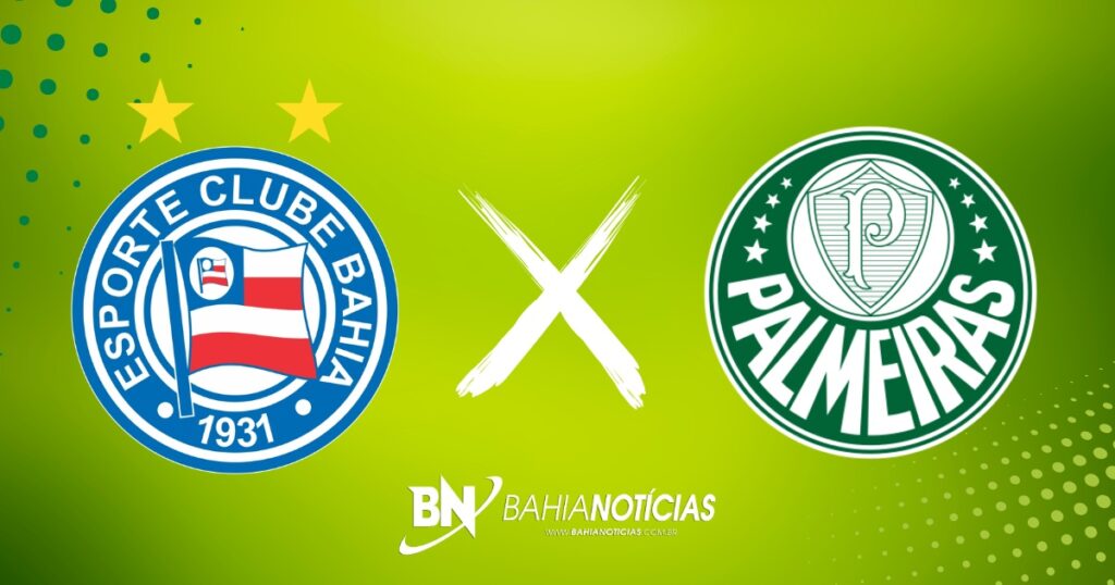 Bahia x Palmeiras: Confira prováveis escalações, arbitragem, horário e onde assistir