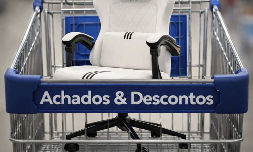 Cadeira Gamer Ergonômica com 44% de desconto sai por R$ 599 no Mercado Livre