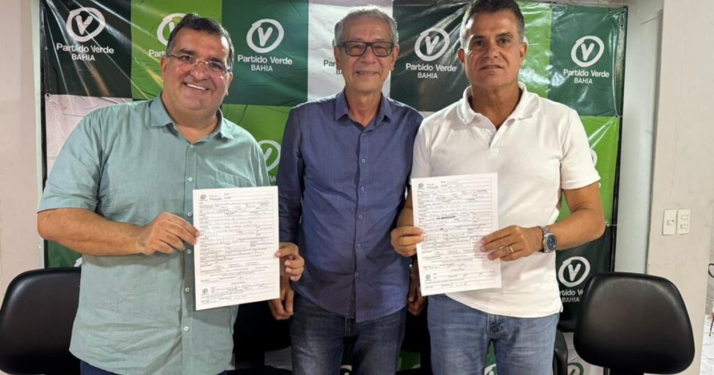 Deputados estaduais Eduardo Salles e Antônio Henrique oficializam filiação ao PV