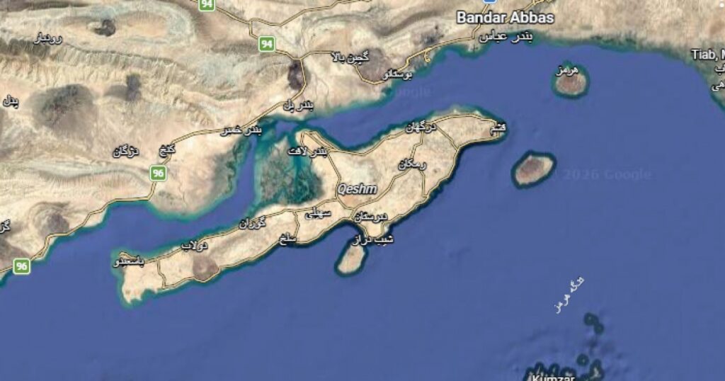 Irã libera transporte de bens humanitários no Estreito de Ormuz