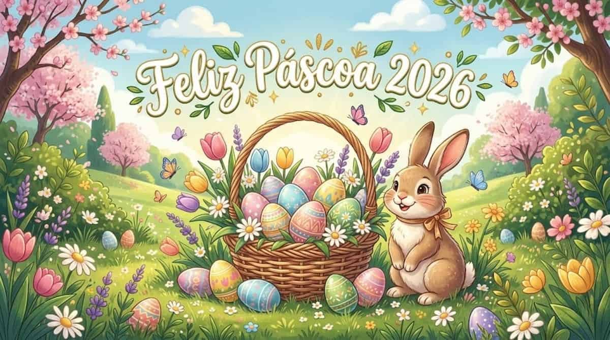 Mensagem de Feliz Páscoa para WhatsApp: frases e cartões grátis para ...