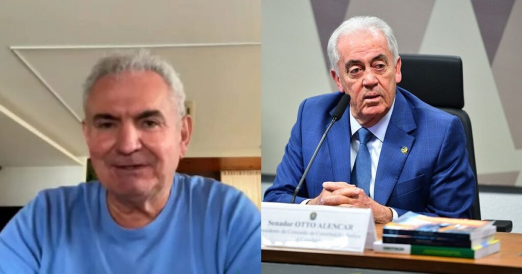 Otto Alencar aponta que Coronel “sempre foi bolsonarista” após senador revelar voto em Flávio Bolsonaro